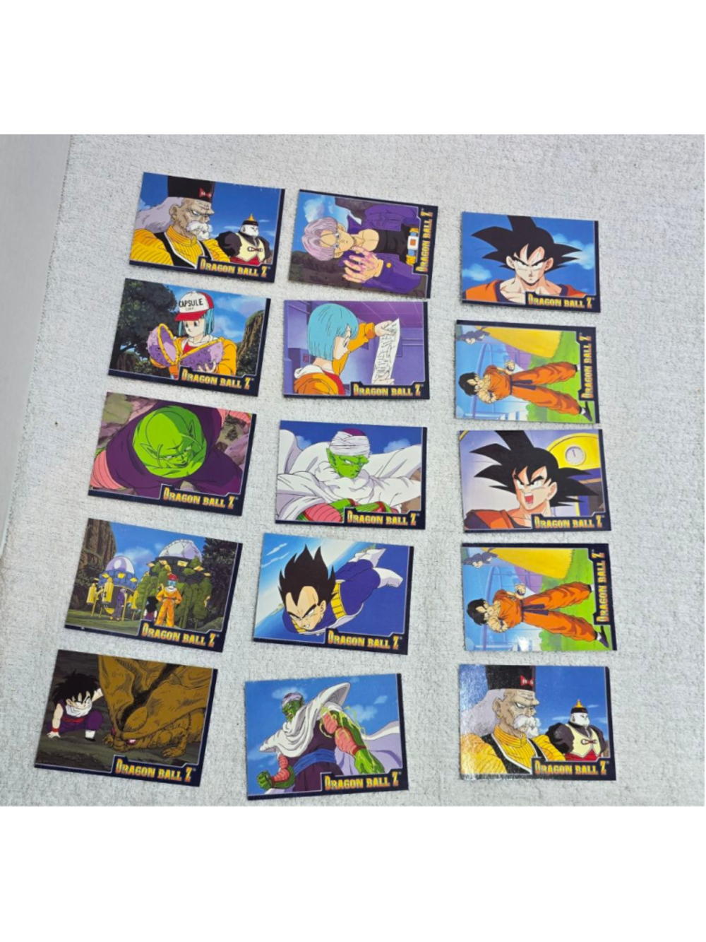 Dragon ball z trading Cards 15pcs